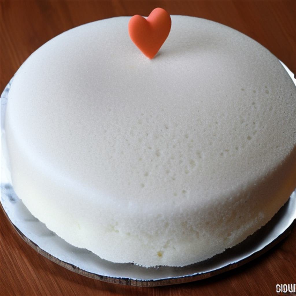 Jak zrobić serce z okrągłego ciasta biszkoptowego